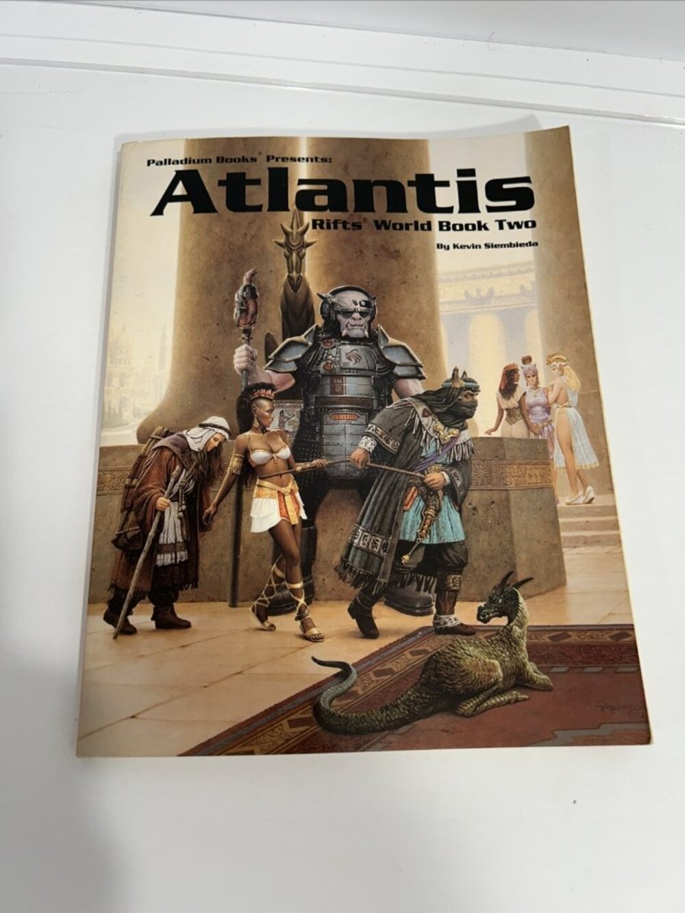 Atlantis Rifts World Book Two Used 1993 Palladium Books Role-Playing Game